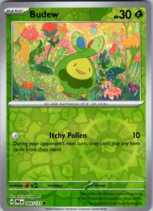 Budew Reverse Holo 004/131 SV: Prismatic Evolutions Common - NM - Picture 1 of 2