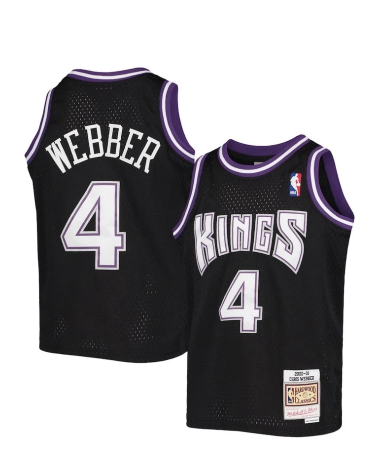 Camiseta deportiva Mitchell & Ness Swingman 2000-01 Chris Webber #4 Kings para hombre talla 2XL Foto 1 de 4