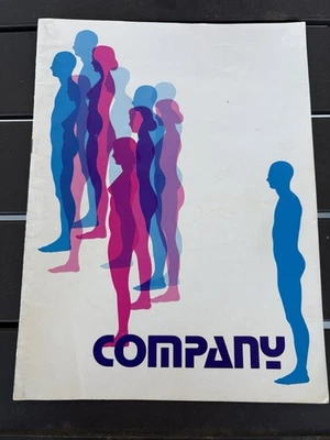 Stephen Sondheim "COMPANY" Vivian Blain / George Maharis  1971  Program Signed - Image 1 of 4