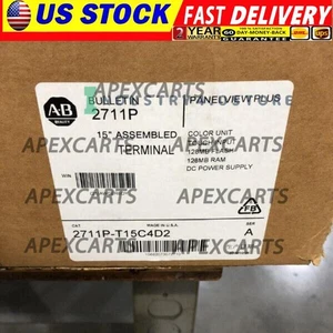 New Sealed 2711P-T15C4D2 PANELVIEW PLUS 2711PT15C4D2 Fast Shipping US Free Tax - Picture 1 of 2