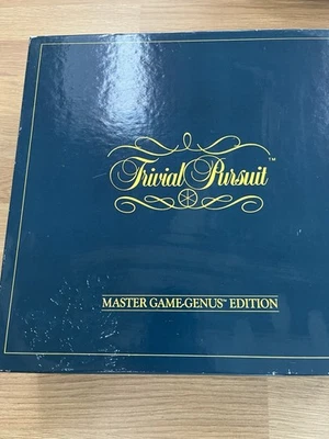 Trivial Pursuit Master Game Genus Edition 1983 Original Complete Vintage - Image 1 of 4
