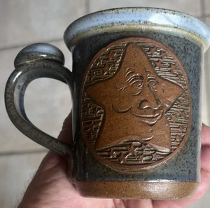 SUN SMILING POTTERY  CUP MUG - Picture 1 of 9
