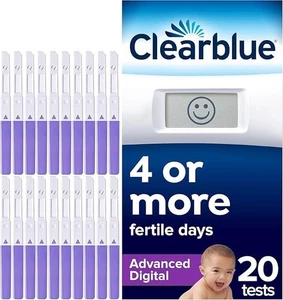 Clearblue Advanced Digital Ovulation Test (20 Count) Exp. 1/26/27 - Picture 1 of 5