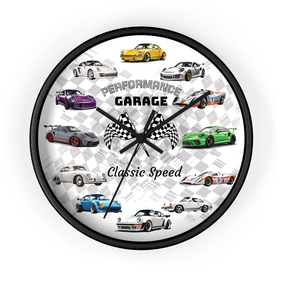 Porsche Coleccionistas Clásico, Reloj de Pared, Regalos Únicos, Decoración Oficina.  Foto 1 de 1