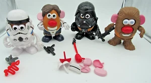 Star Wars Mr. Potato Head Darth Vader Chewbacca Han Solo Storm Trooper 4 im Set - Bild 1 von 9
