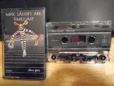 RARE OOP PROMO Max Lasser's Ark CASSETTE TAPE Timejump jazz fusion new age 1990 - Image 1 of 2