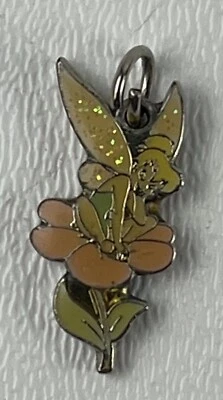 Подвеска-динь на молнии с цветами двусторонняя эмаль Disney World - Изображение 1 из 3