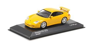 1:43 MINICHAMPS Porsche 911 Gt3 Yellow 2003 400062028 Modellbau - Bild 1 von 2
