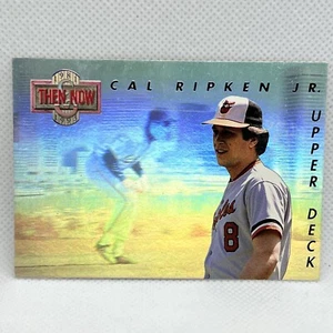 Cal Ripken Jr 1992 Upper Deck “Then & Now"  Hologram Baseball Card Orioles #TN4 - Picture 1 of 12