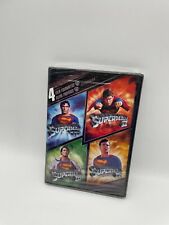 4 Film Favorites: Superman I-IV DVD SEALED (Christopher Reeves)