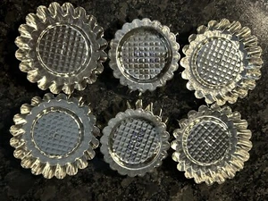 Vintage Tin Tart & Pastry Mold Set 6 Piece NIP West Germany Sunflower NEW! - Picture 1 of 1
