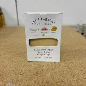 The Original Salt Company Pink Himalayan Salt Soap Mango Mango 4.2 Oz - Picture 1 of 3