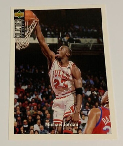NBA MICHAEL JORDAN Chicago Bulls 1994-95 Collector's Choice Trading Card #240