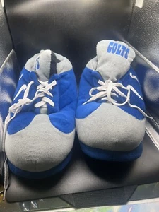 FOCO Indianapolis Colts Plush House Shoes Sz Men’s Medium - Picture 1 of 9