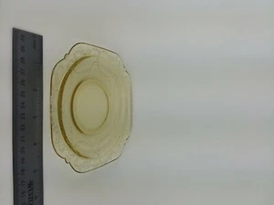 Vintage Yellow Glass Saucer - Picture 1 of 2