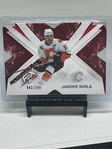 2022-23 Upper Deck SPX Radiance Red Jarome Iginla -#d 42/249
