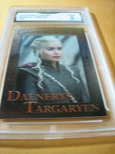 Daenerys Targaryen 2018 Juego de Tronos # 25 grado 9 L@@K - Imagen 1 de 2