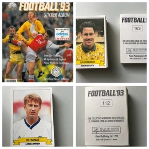 PANINI FOOTBALL 93 Stickers. Complete your set, Various quantities available - Picture 1 of 1