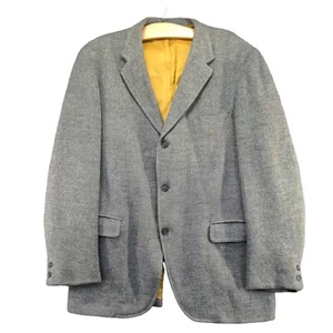 Harris Tweed Men's Blazer Suit Jacket Multicolor Actual 43x32 Scottish Wool - Picture 1 of 15