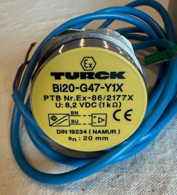 TURCK BI20-G47-Y1X Proximity Sensor New With Cable - Image 1 of 4