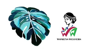 Women weaver Green Monstera Leaf Shape Hand Tufted Rug  Without Tariff & Duty - Picture 1 of 11