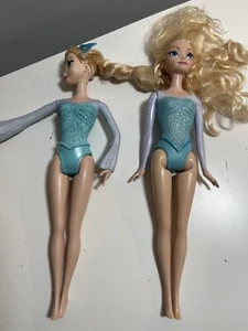 Disney Frozen Dolls Bundle Elsa, Anna, Not sure Who that Are Sorry! - Picture 1 of 6
