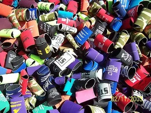Lotto all'ingrosso 250 lattine Koozie errori di stampa over run portabottiglie birra Koozie - Foto 1 di 1