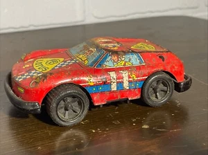 Vintage 1950s Tin Lotus Race Car Red Toy Japanese - Picture 1 of 9