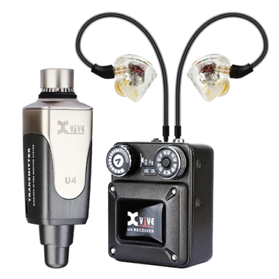 Xvive U4T9 with U4 Wireless in-Ear Monitor System and T9 IEM Earphones - Image 1 of 4