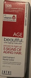 Zotos Professional Age Beautiful Permanent Hair Color 5RB MEDIUM RASPBERRY BROWN - Picture 1 of 1
