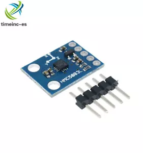 HMC5883L 3V-5V Triple Axis Compass Magnetometer Sensor Modules For Arduino - Foto 1 di 3