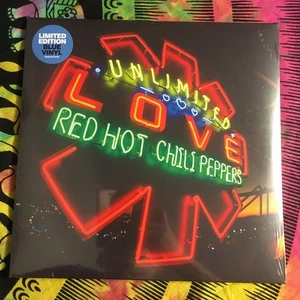 RED HOT CHILI PEPPERS UNLIMITED LOVE BLUE VINYL 2 LP RECORD NEW SEALED - Picture 1 of 2