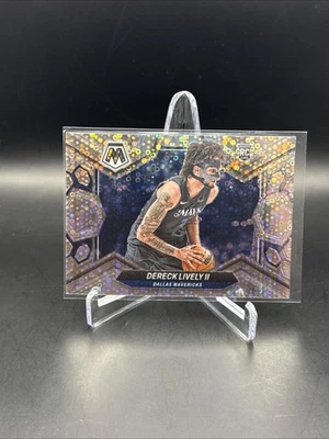 2023-24 Panini Mosaic Dereck Lively #248 Disco Prizm Rookie RC - Image 1 of 2