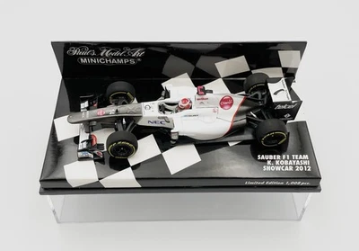 Minichamps 1/43 Kamui Kobayashi Sauber Ferrari Showcar 2012 - Image 1 of 4
