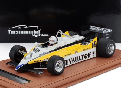 MODELLINO AUTO STATICO TECNOMODEL RENAULT F1 RE30B ARNOUX FRANCE 1982 SCALA 1/18 - Immagine 1 di 4