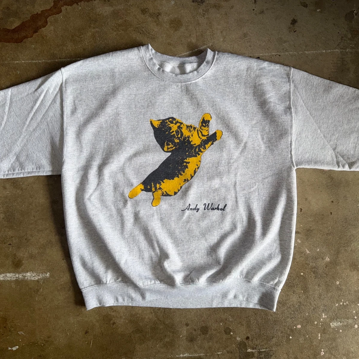 00s Andy Warhol ANGEL Tシャツ Reality ANDY WARHOL Retro Pop Art Elvis T-Shirt