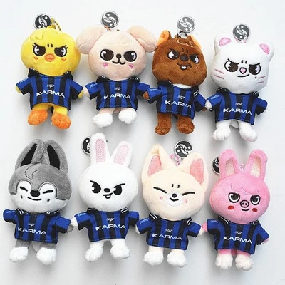 Kpop Stray Kids KARMA 10cm/3.94in Plush Doll Keychain Bag Charm Accessory SKZOO - Image 1 of 4