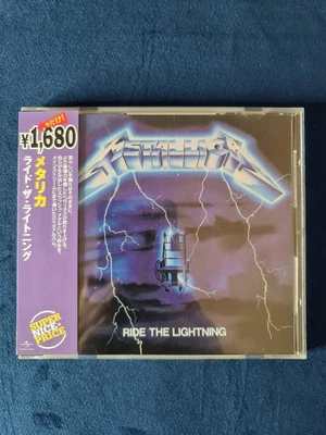 METALLICA Ride The Lightning 2007 Japan CD W/Obi UICR-9017 Metal Hetfield Burton - image 1 of 4