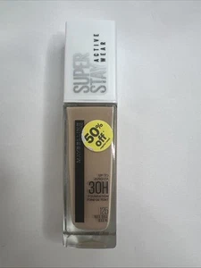 Maybelline Super Stay Up To 30H Foundation 1 Oz, #110 PORCELAIN - Picture 1 of 4