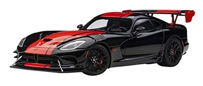 AUTOart 1/18 Dodge Viper 1:28 Edition ACR produit fini noir/rouge 71732 - Photo 1/4