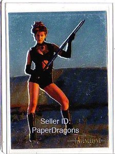 AVENGELYNE Series 1 - Chromium Embossed Chase Card E1 - Cathy Christian - Picture 1 of 1
