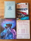 4 Sewing Books Basic Sewing, Sewing With An Overlock, Big Book Of Needlecraft