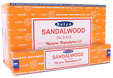 Satya Sandalwood Incense Sticks 1 X 15 GM Packet Nn11