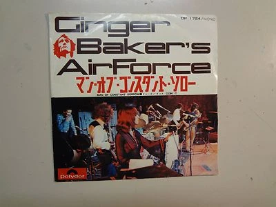 GINGER BAKER’S AIR FORCE:(Of Cream)Man Of Constant Sorrow-Japan 7"Polydor DJ PSL - Image 1 of 4