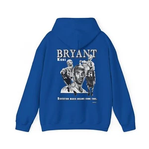 Felpa con cappuccio Kobe Bryant unisex misto pesante, felpa, stampa artistica, camicia, maglietta, NBA - Foto 1 di 12