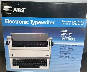 Personal Portable Typewriter AT&T 6200 Electronic School Vintage Electric Office - Picture 1 of 7
