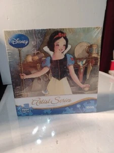 DISNEY "Portrait of Innocence" 1000pc Puzzle Snow White Birds Broom Sealed New - Picture 1 of 8