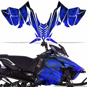 Sled Graphic Decals Stickers For Yamaha Viper SR/SRT/RTX/SE 2014-2016 ICE U - Foto 1 di 4