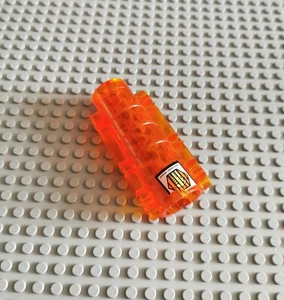 Lego Alien Conquest Zylinder Kapsel Bett Sarg Transparent Orange 58947 P9 - Bild 1 von 1