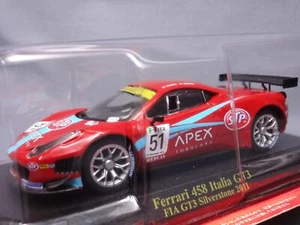 Ferrari Collection F1 458 Italia GT3 FIA 1/43 Scale Mini Car Display Diecast - Picture 1 of 12